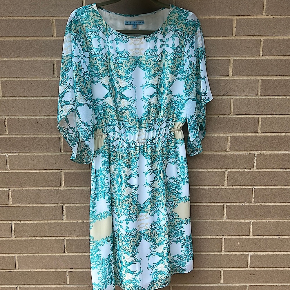 Women’s ANTONIO MELANI Chiffon Dress. Size 8